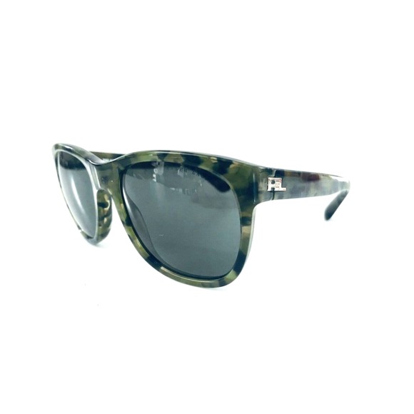 Ralph Lauren Green Tortoise Wayfarer Sunglass